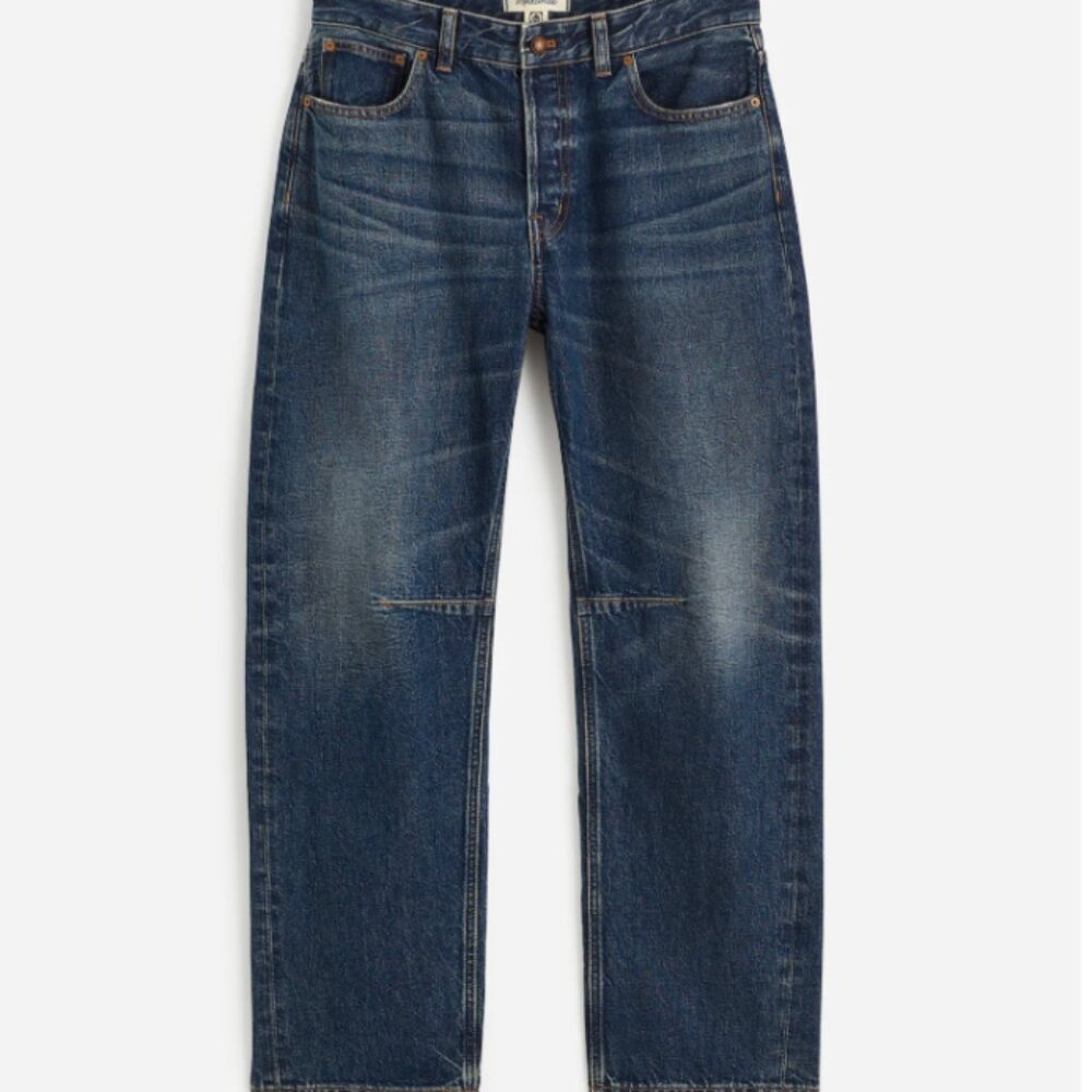 Madewell Darted Barrel-Leg Jeans in Danver Wash – Size 26P – Like New - Picture 5 of 12